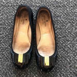 Kate Spade Tock flat - black patent leather - 7